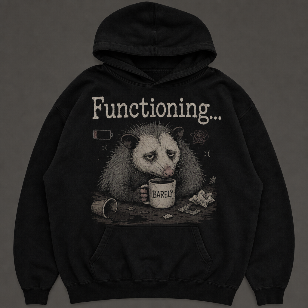 Functioning, Barely Hoodie